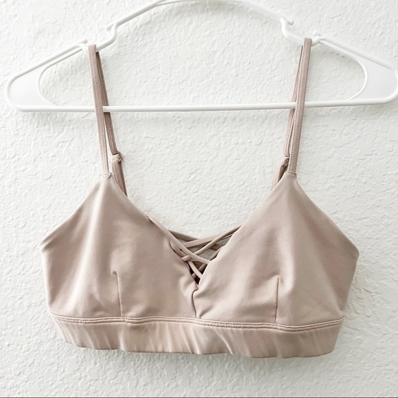 ALO Yoga Other - alo yoga | Interlace Sports Bra in Nude/Blush Color Size Small